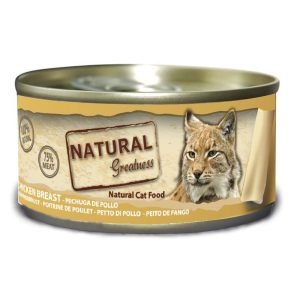 Natural Greatness Pechuga Pollo húmeda para gatos 70gr