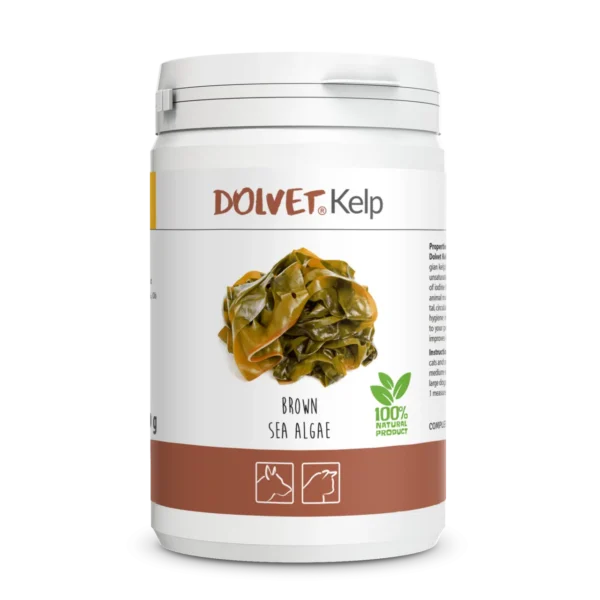 Dolvet Kelp Superalimento Natural de Algas Marinas para Perros y Gatos