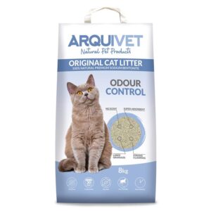 Arena Original Cat Litter - Odour Control - Lecho higiénico para gatos - 8 kg (sin aroma)