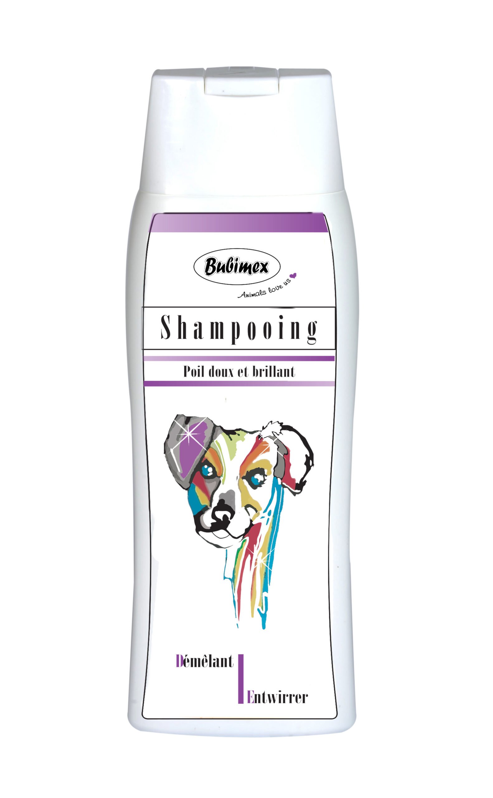 Champú hidratante con acondicionador para cabello suave y brillante desenreda 250 ml